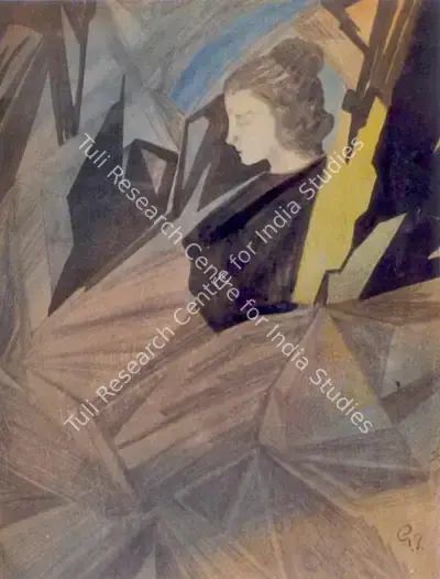 Gaganendranath Tagore (Artist), Untitled, Painting