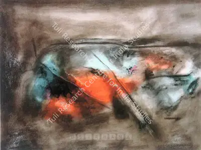 Laxman Shreshtha (Artist), Untitled, 1990, Painting