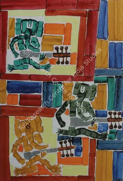 Ayaan Ali Khan (Artist), The Ganesha, 2007, Painting