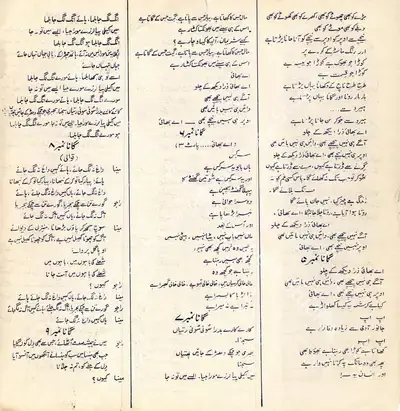 Raj Kapoor (Producer), Mera Naam Joker, 1970, Song Synopsis Booklet