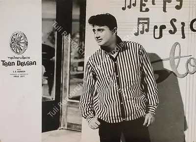 Amar Jeet (Producer), Teen Devian, 1965, Lobby Card