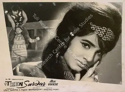 C. Doshi (Producer), Teen Sardar, 1965, Lobby Card