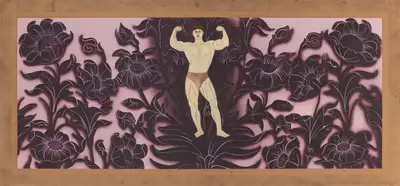 Nataraj Sharma (Artist), Health is Wealth, 1999, Painting