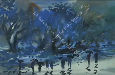 P.A. Dhond (Artist), Untitled, Painting