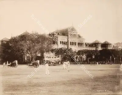 Studio Clifton & Co. (Photographic Studio), Royal Alfred Sailors Home, Bombay, 1900, Antiquarian Photograph