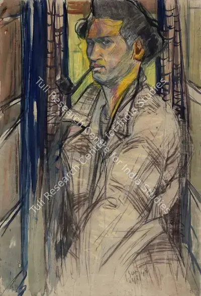 Paritosh Sen (Artist), Untitled, 1948, Drawing