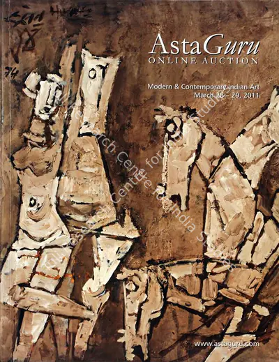 Asta Guru (Auction House), Modern and Contemporary Indian Art, 2011, Auction Catalogue