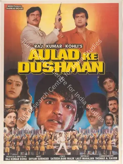 Raj Kumar Kohli (Producer), Aulad Ke Dushman, 1993, Full Sheet Poster