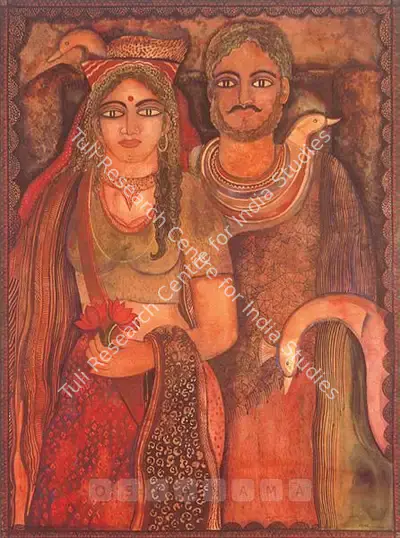 Jayshri Burman (Artist), Untitled, 2004, Painting