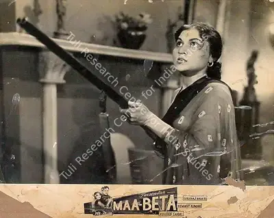 Ranjodh Thakur (Cinematographer), Maa Beta, 1962, Lobby Card