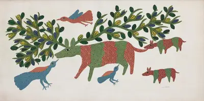 Jangarh Singh Shyam (Artist), Untitled, 2001, Painting