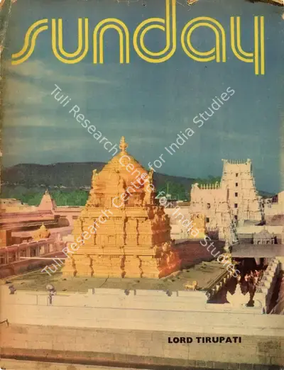 Aveek Sarkar (Editor), Sunday, 1974, Magazine
