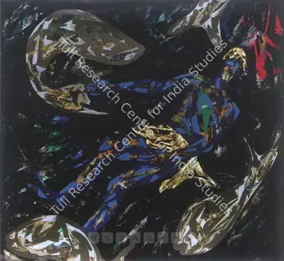 Subodh Gupta (Artist), Fisherman, 1991, Painting