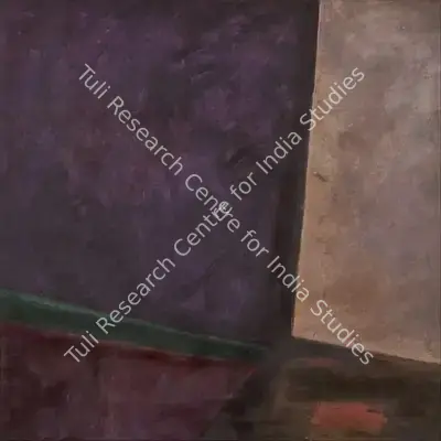 Gade, H.A. (Artist). Farms and Roads, 1978 | Painting, AG.Mum/21.03.24, 2024 · Asta Guru