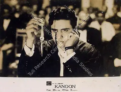 M.N. Malhotra (Cinematographer), Kanoon, 1960, Lobby Card