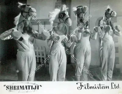 I.S. Johar (Director), Shrimatiji, 1952, Lobby Card