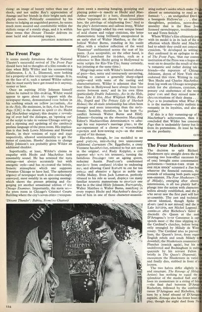 Jonathan Rosenbaum (Essayist), Distant Thunder, 1975, Essay