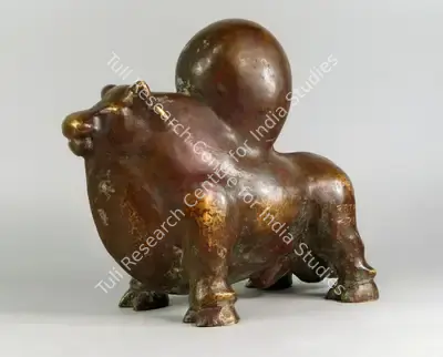 Ratan Krishna Saha (Artist), Nandi III, 2011, Sculpture