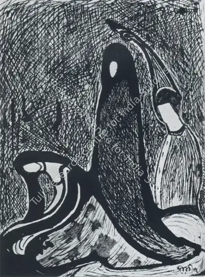 Rabindranath Tagore (Artist), Untitled, Painting