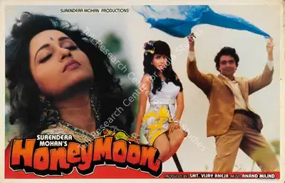 Vijay Aneja (Producer), Honeymoon, 1992, Lobby Card