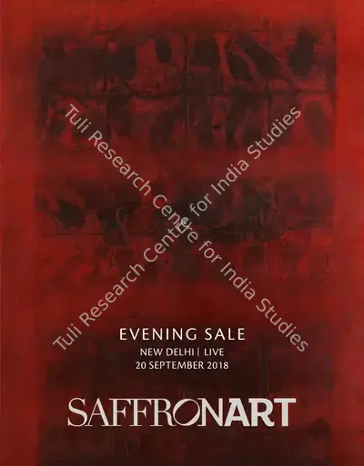 Saffronart (Auction House), Evening Sale, 2018, Auction Catalogue