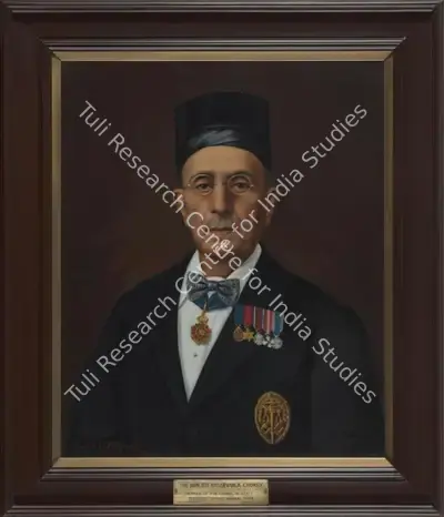 Sorab M. Pithawalla (Artist), The Hon. Sir Nasarvanji Choksy (1861-1939), 1940, Painting