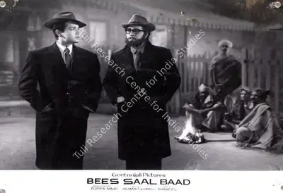 Marshal Braganza (Cinematographer), Bees Saal Baad, 1962, Lobby Card