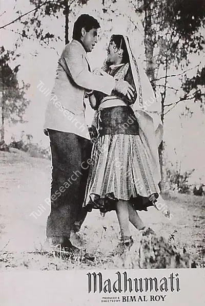 Dilip Gupta (Cinematographer), Madhumati, 1958, Lobby Card