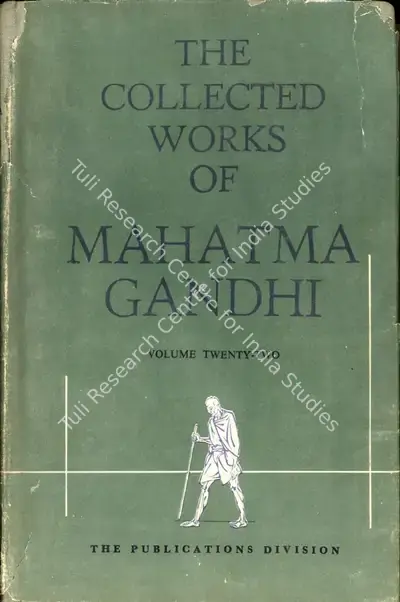 Mahatma Gandhi (Author), The Collected works of Mahatma Gandhi, 1966, Edited Book