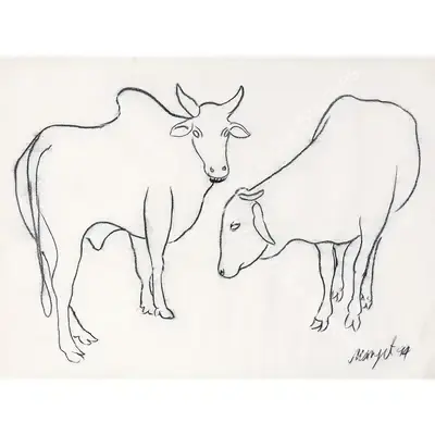 Manjit Bawa (Artist), Untitled, 1994, Painting