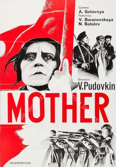 Vsevolod Pudovkin (Director), Mother, 1926, Small Poster