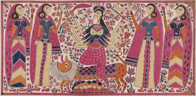Anmana Devi (Artist), Untitled (Madhubani Painting), Painting