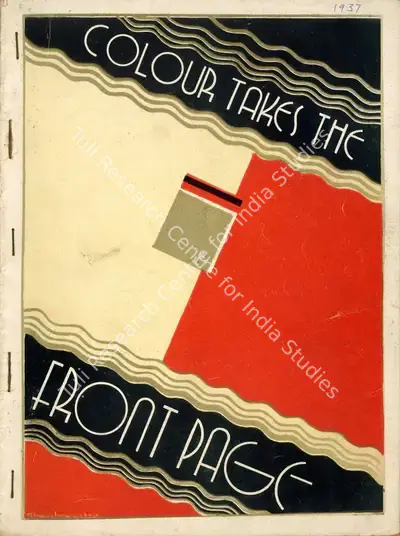 Moti B. Gidwani (Director), Kisan Kanya, 1937, Song-Synopsis Booklet