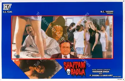 Harinam Singh (Producer), Shaitani Badla, 1993, Lobby Card