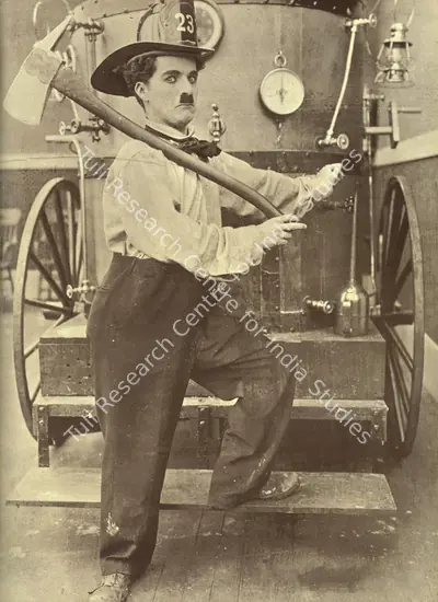 Roland Totheroh (Cinematographer), The Fireman, 1916, Photographic Still