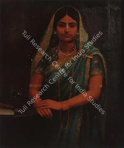 Bamapada Bandopadhyay (Artist), Portrait of a Lady, 1911, Painting