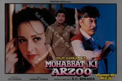 Dilip Kankaria (Producer), Mohabbat Ki Arzoo, 1994, Lobby Card