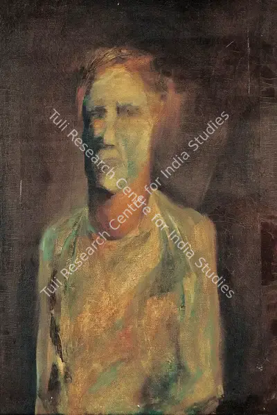 Sudhir Patwardhan (Artist), The Actor, 1975, Painting