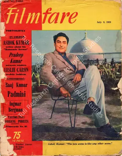 L.P. Rao (Editor), Filmfare, 1959, Magazine