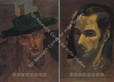 Svetoslav Roerich (Artist), Portrait Of A Man, 1931, Painting