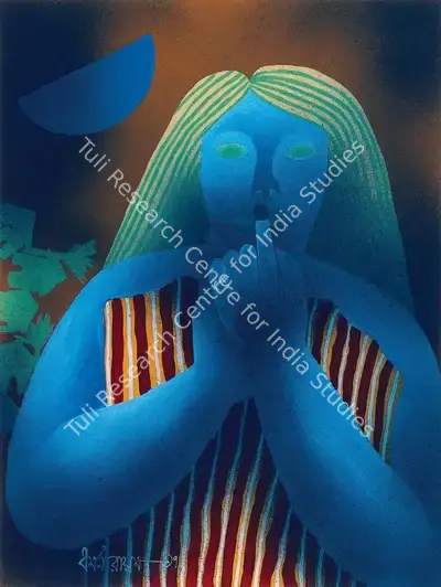 Dharmanarayan Dasgupta (Artist), Untitled, 1997, Painting