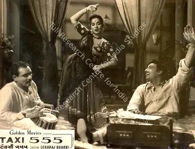 Mulk Raj Bhakhri (Producer), Taxi 555, 1958, Lobby Card