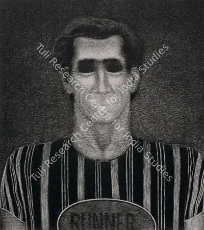 Rameshwar Broota (Artist), Jeeta, 1990, Painting