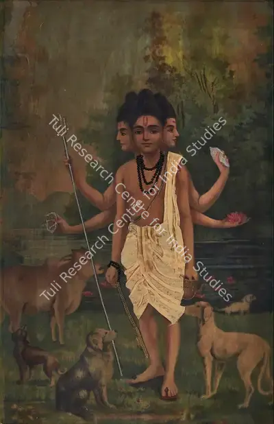 Raja Ravi Varma (Artist), Dattatreya, Graphic Art
