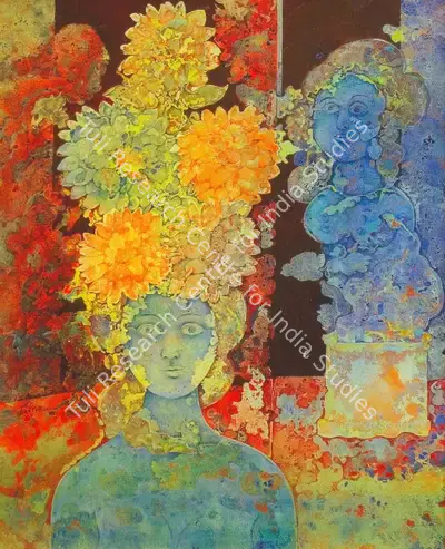 Sakti Burman (Artist), Untitled, Painting