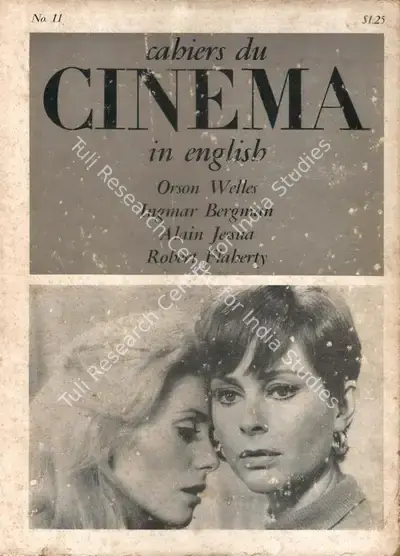 Orson Welles (Editor), Cahiers du Cinema, 1967, Magazine