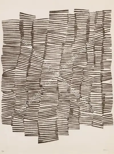 Zarina Hashmi (Artist), Untitled, 1970, Drawing