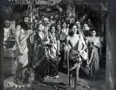 Dhirubhai Desai (Producer), Shuk Rambha, 1953, Photographic Still