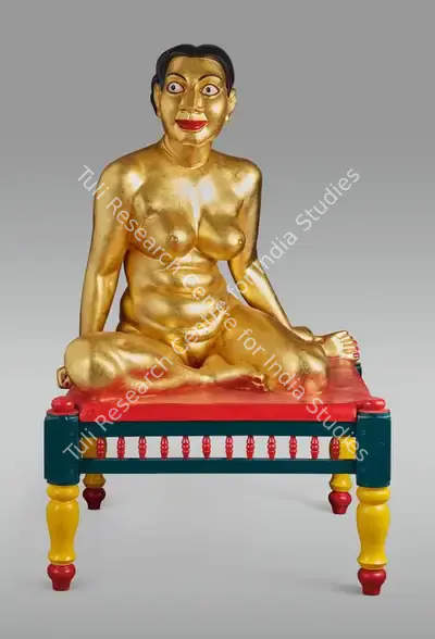 Ravinder Reddy (Artist), Woman on Charpoy, 2001, Sculpture