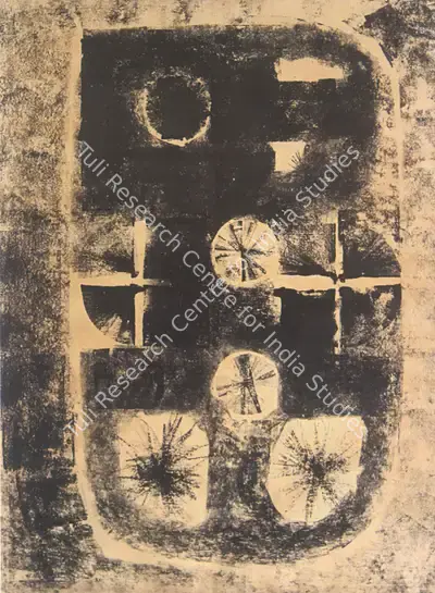 V.S. Gaitonde (Artist), Untitled, 1961, Drawing
